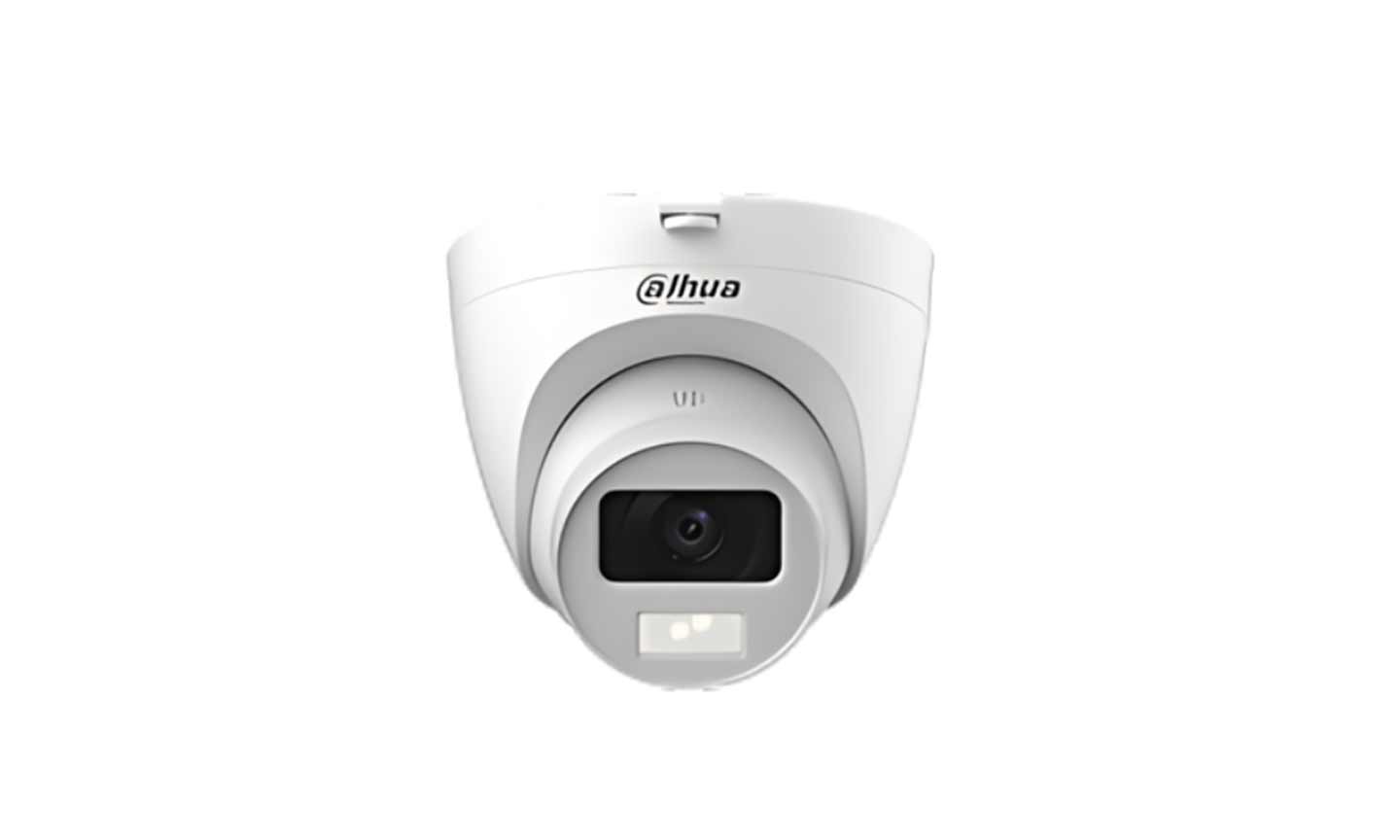 New Dahua (DH-HAC-HDW1509CLQP-A-LED-0280B-S2A) 5MP Full-Color HDCVI Eyeball Camera (White) For Sale in Madina Zongo