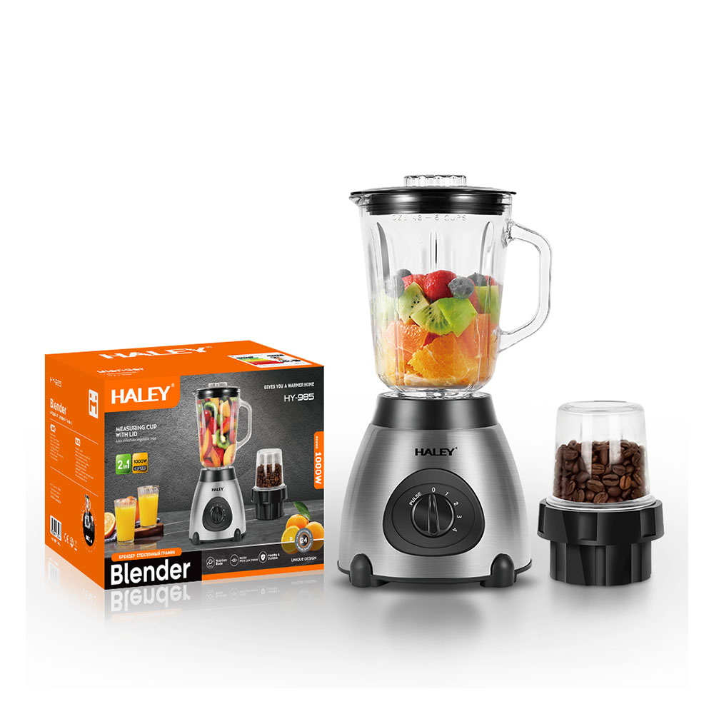 New Haley HY-985 1.5L Blender 1800W (Silver) For Sale in Madina Zongo