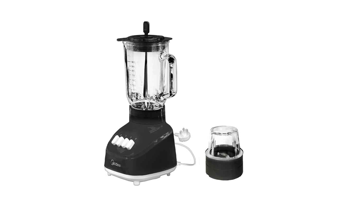 New Midea-BL6008BW Blender 1.0Ltr Black + Jar (Black) For Sale in Madina Zongo