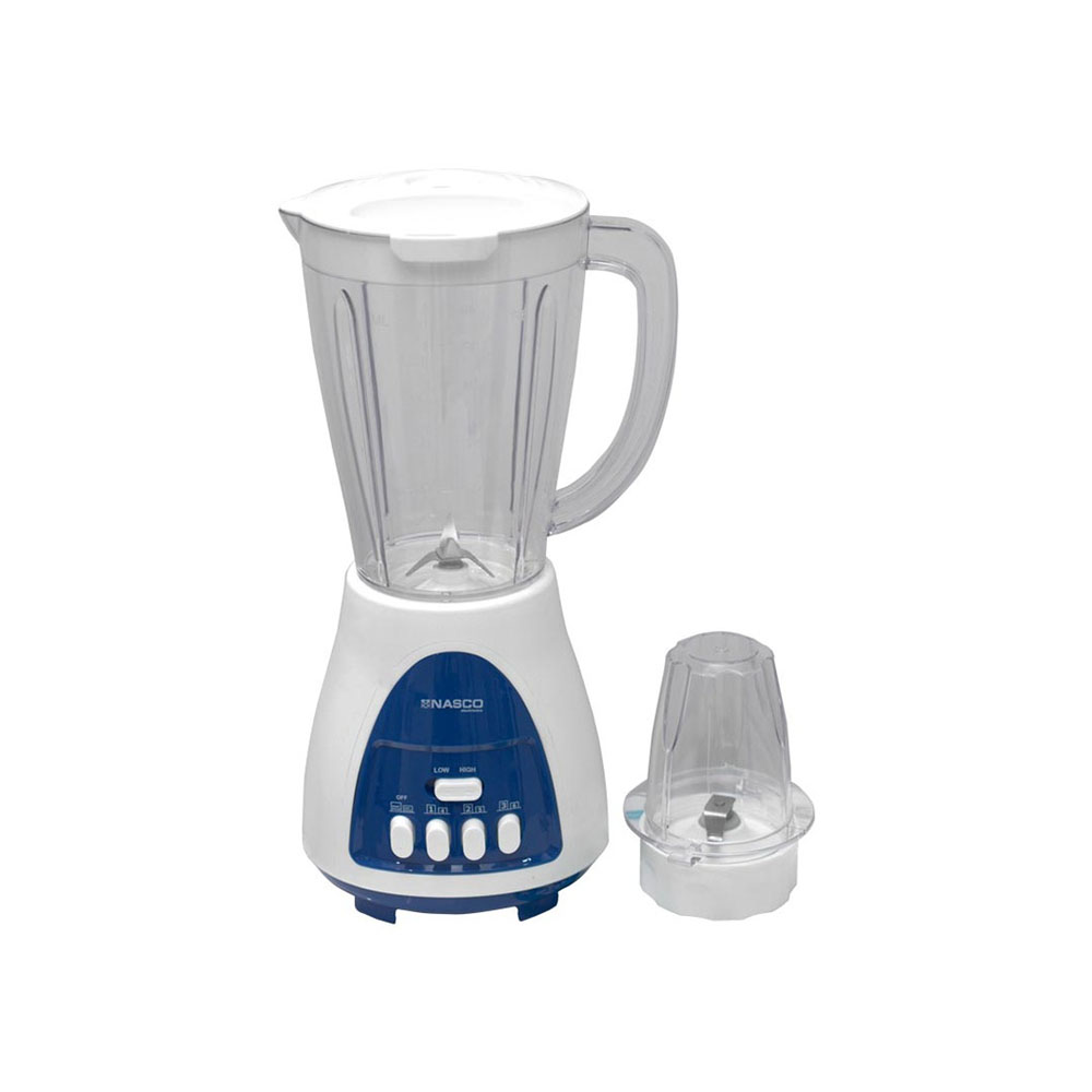 New Nasco-J2001AK-CB Blender 1.7ltr White Plastic Jug Grinder (White) For Sale in Madina Zongo
