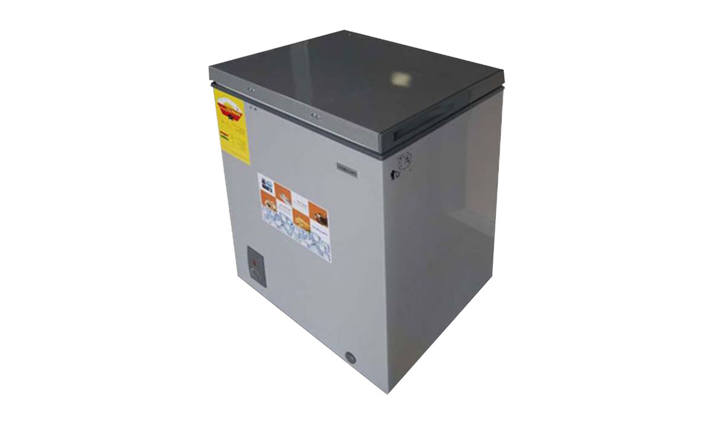 New Nasco Freezer 141 Liters Net Silver Lock & Key (Silver) For Sale in Madina Zongo