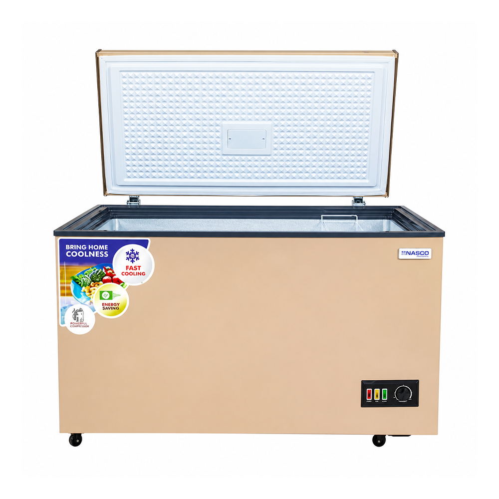 New Nasco-NAS425FLG Chest Freezer 320Ltr Golden (Gold) For Sale in Madina Zongo