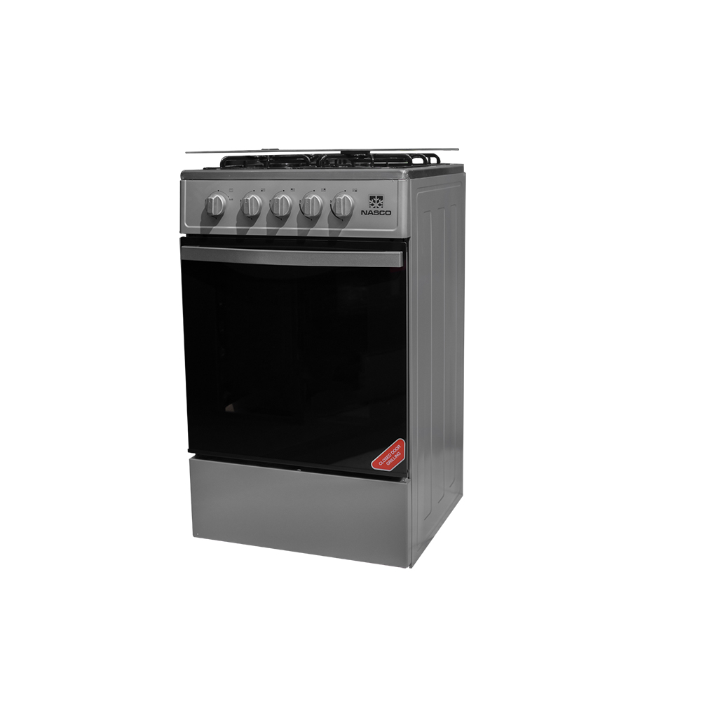New Nasco-Sniper50TS-G Gas Cooker 4 Burner 50X50CM Black Oven +Grill (Black) For Sale in Madina Zongo