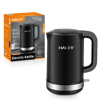 New Haley-HY-8898 Kettle 2.0LTRS BLACK 2000W (Black) For Sale in Madina Zongo