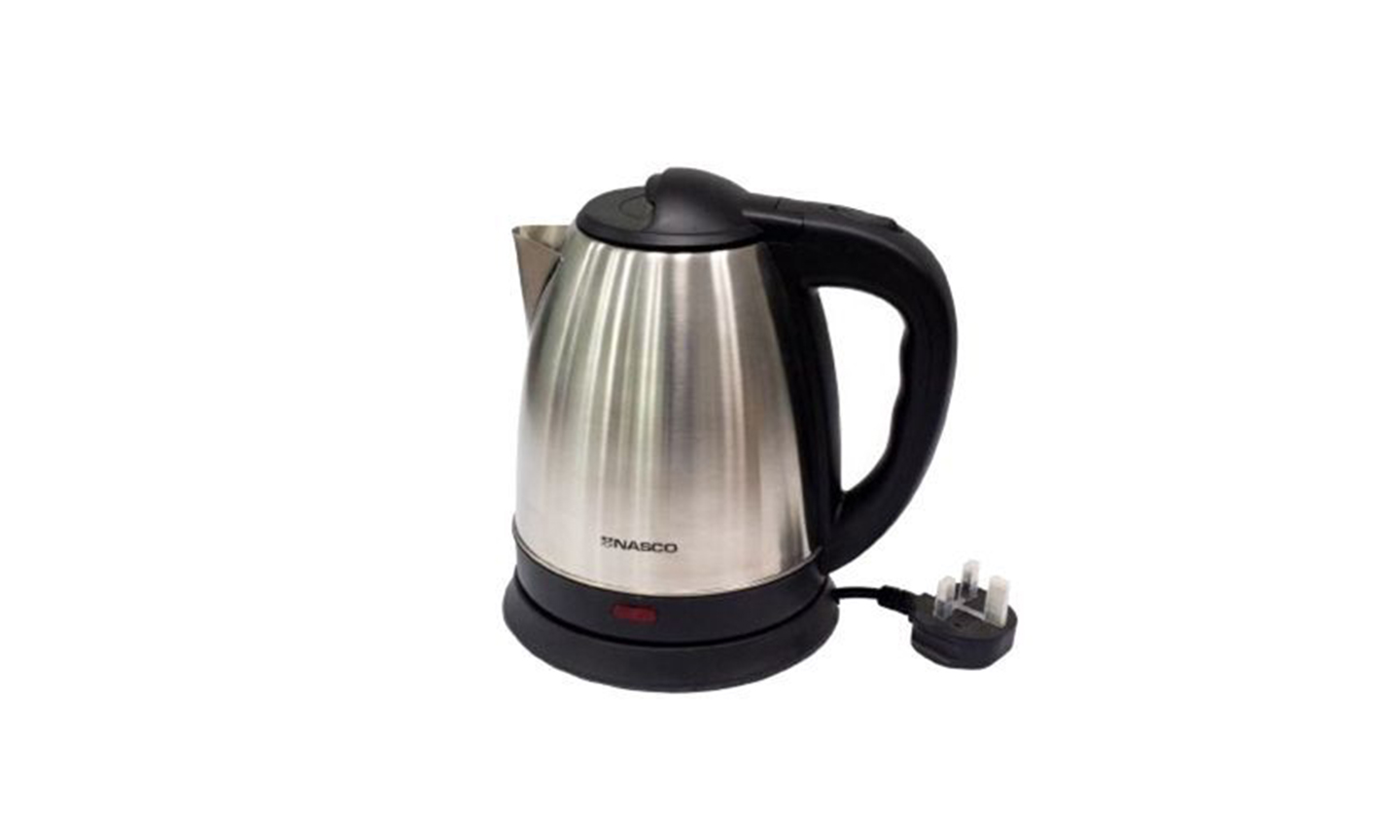 New Nasco-KES4116-GS Kettle 1.7ltrs White Plastic / Cordless (White) For Sale in Madina Zongo