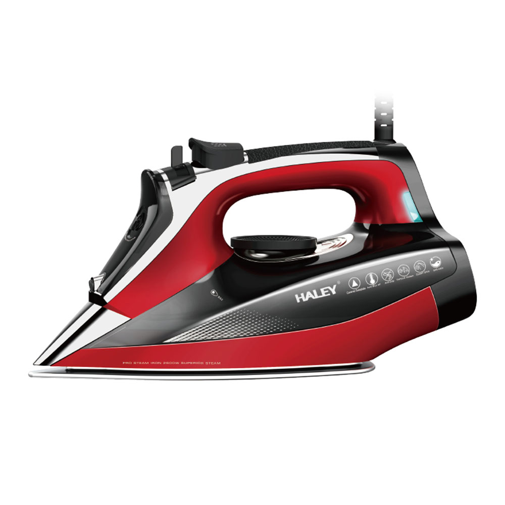 New Haley-HY-2072 Steam Iron 2600W Red Color (Red) For Sale in Madina Zongo