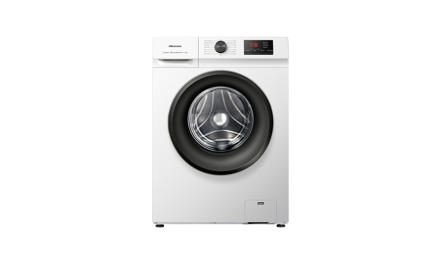 New HISENSE-WFVB7012EM 7KG WASHING MACHINE (White) For Sale in Madina Zongo