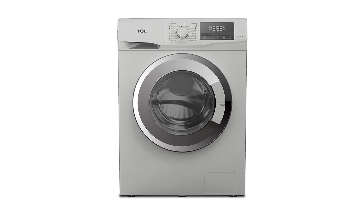 New TCL-P608FL Washing Machine 8KG Front Load Fully Automatic (Silver) For Sale in Madina Zongo