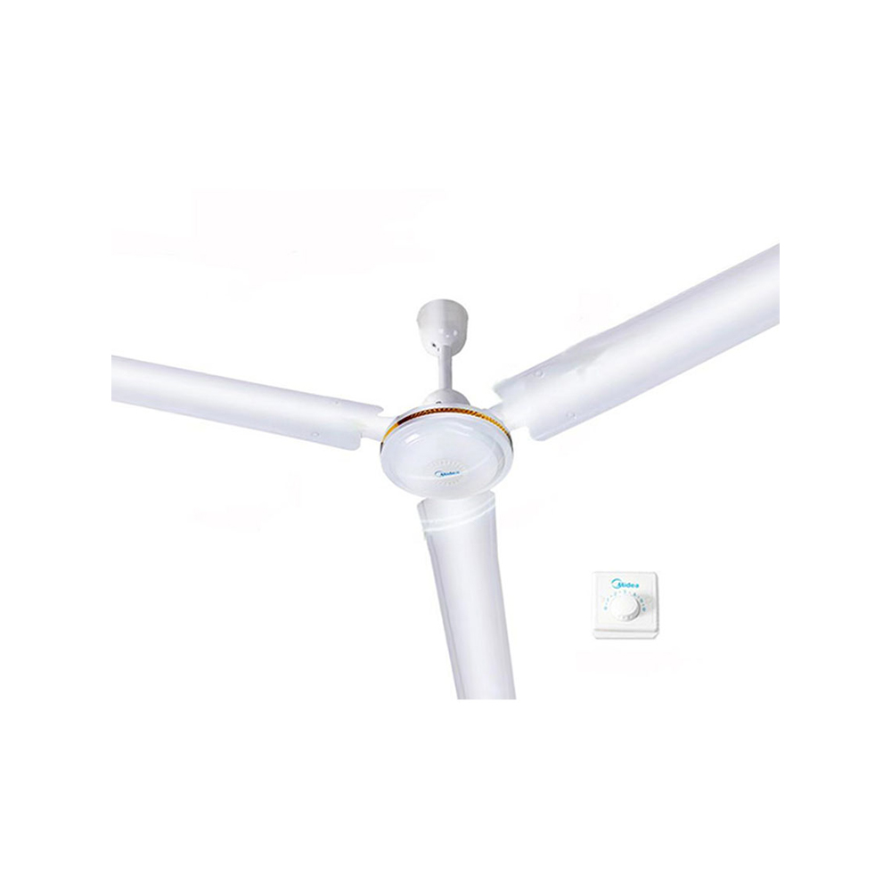 New Midea-FC-56 Ceiling Fan 56 Long Blade 5 Speed (White) For Sale in Madina Zongo