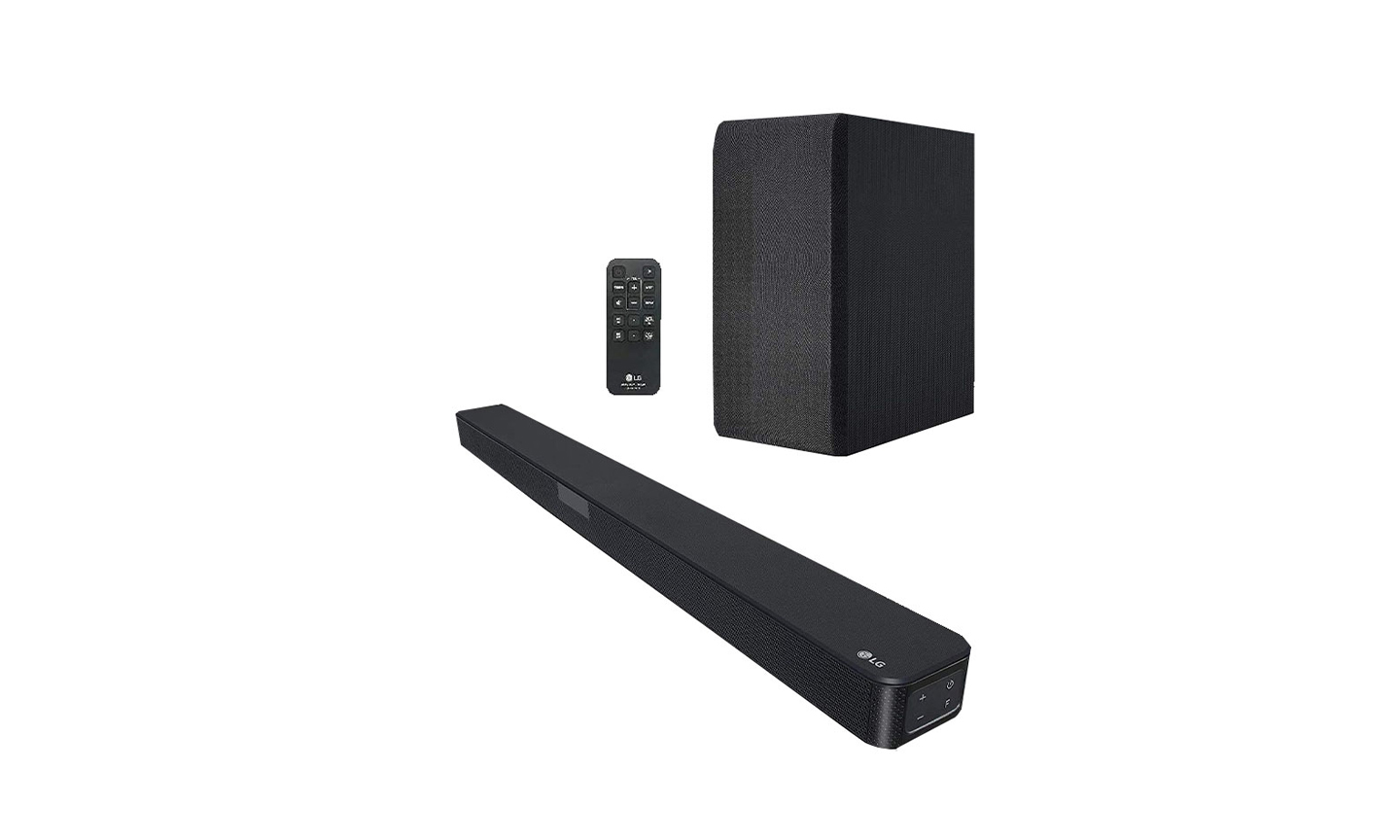 New LG-SN4Y Home Theatre Sound Bar 2.1 Channels 300w BT (Black) For Sale in Madina Zongo