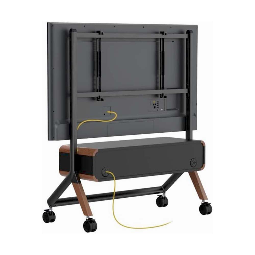 New Eldo-TSW-4975 49-75 Inches Stand TV Cart (Black) For Sale in Madina Zongo