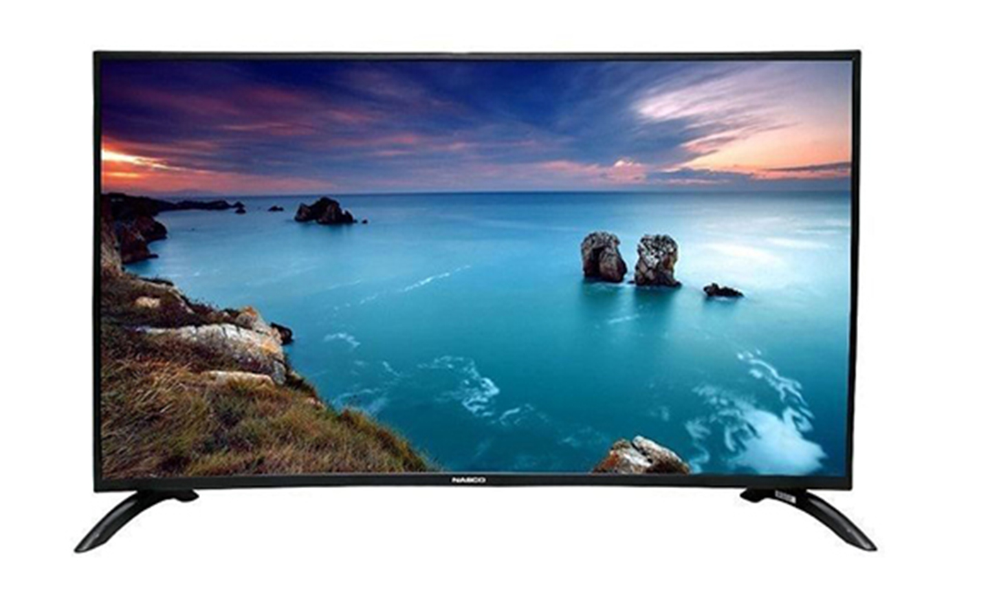 New Nasco-NAS-J50FB Led 50 TV Satellite HDMI / USB / VGA / DVBT2/S2 (Black) For Sale in Madina Zongo