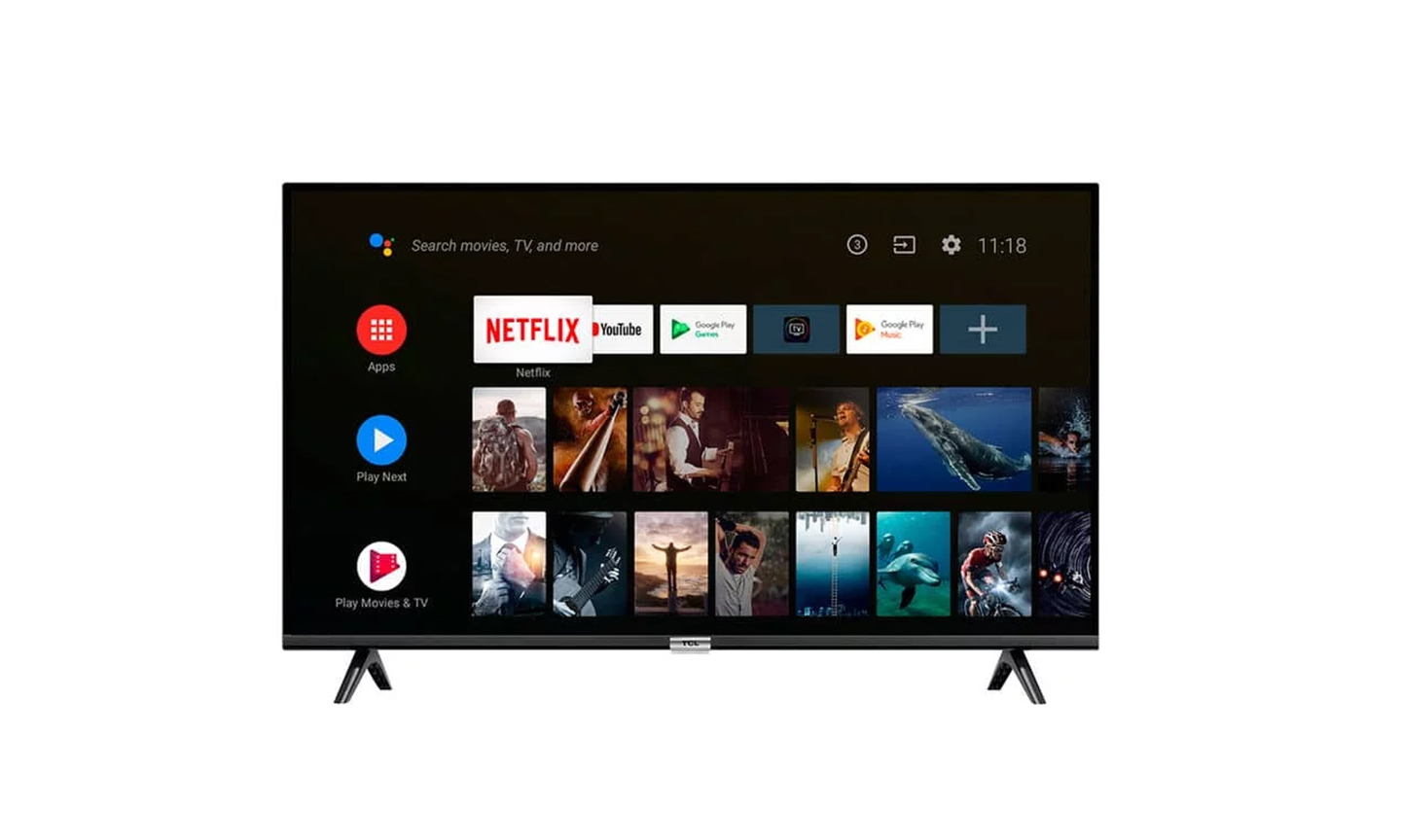 New TCL-43S5400A TV 43 Smart Satellite Android 2K (Black) For Sale in Madina Zongo