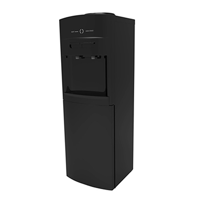 New Bruhm-BDS-1169 Water Dispenser 2 Taps Storage Cabinet Black (Black) For Sale in Madina Zongo