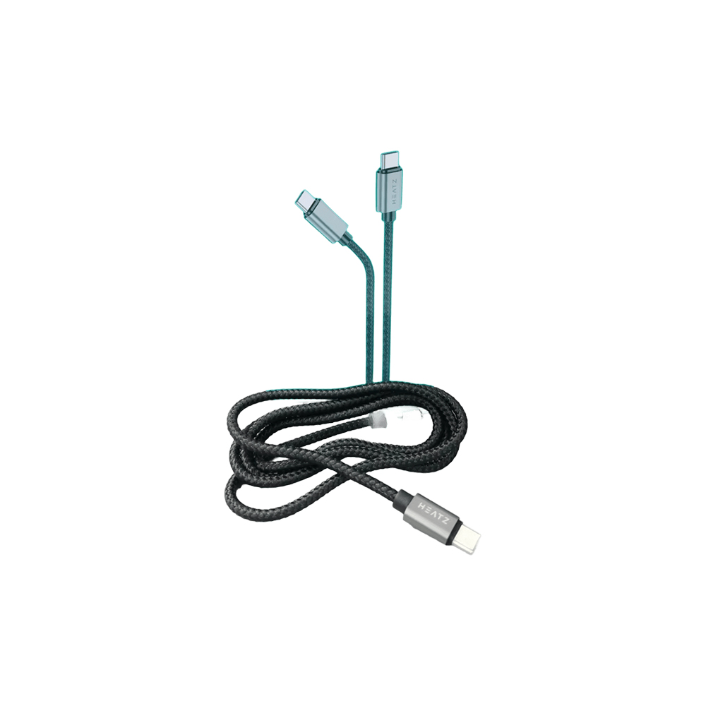 New Heatz (ZC44) Kabel Nylon Fast Charging 6A USB-C to USB-C For Sale in Madina Zongo