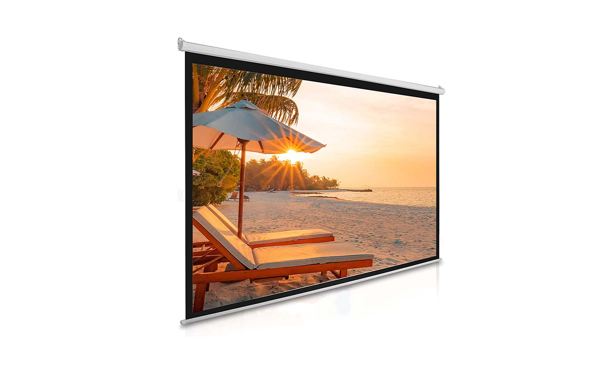 New Projector Screen 240cm X 240cm Electric (White) For Sale in Madina Zongo