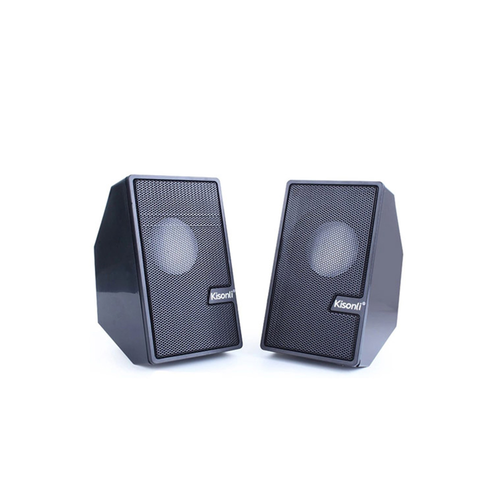 New Kisonli S-555 Portable Multimedia Computer Speakers (Black) For Sale in Madina Zongo