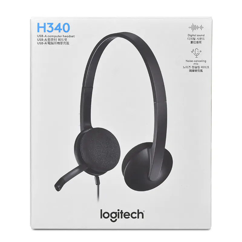 New Logitech H340 Headset - USB (Black) For Sale in Madina Zongo