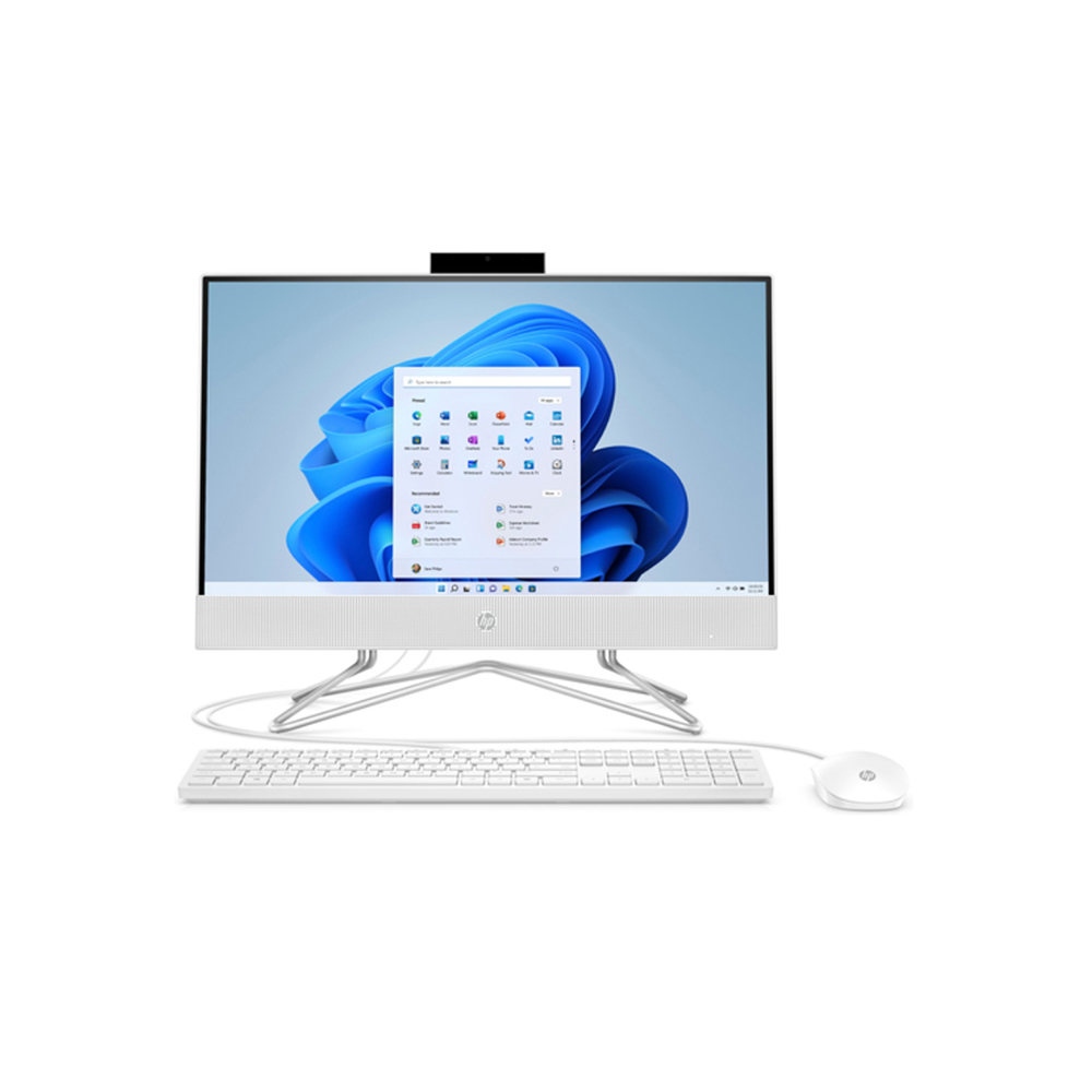 New HP 24-CB1445NH AIO Desktop / Core i3/512gb-ssd/8gb ram/12th gen/Windows 11/ White (White) For Sale in Madina Zongo