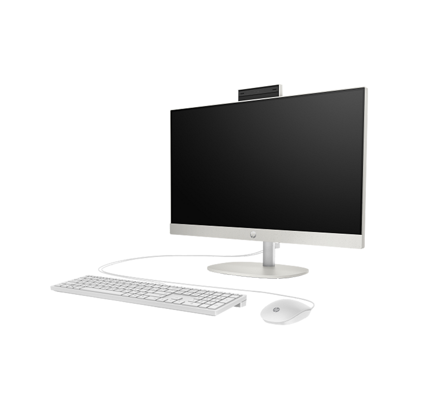 New Hp 24-Cr0125nh AIO Desktop /Core i7/ 512gb ssd /16gb ram/13th gen/Touch screen/Windows 11 (White) For Sale in Madina Zongo