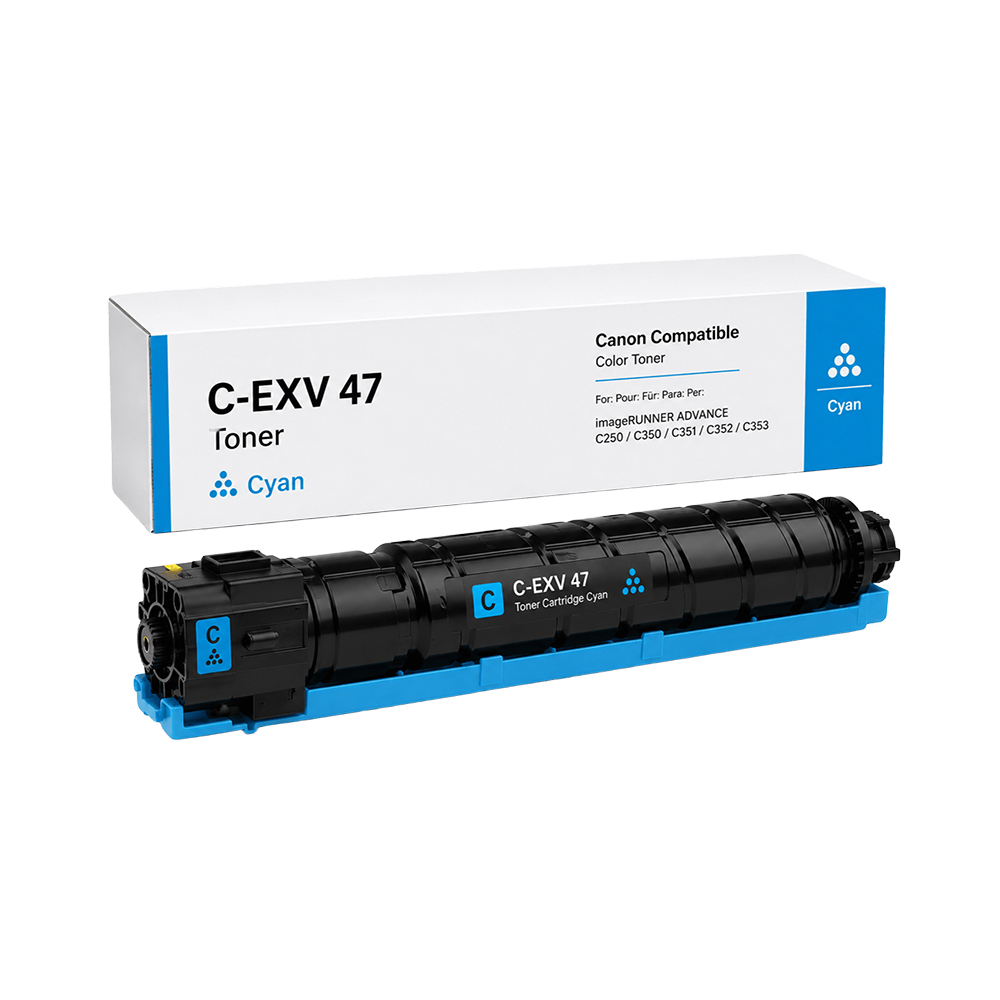 New Canon Compatible Color Toner C-Exv 47 Cyan / C250 / C255 / C350 / C351 / C355 (Cyan) For Sale in Madina Zongo